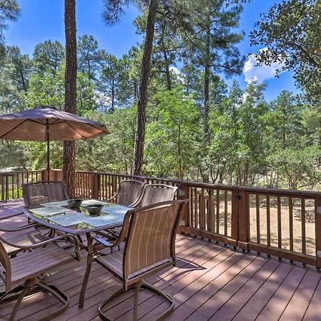 Rustic-Chic Prescott Cabin With Deck In Wooded Area! Buitenkant foto